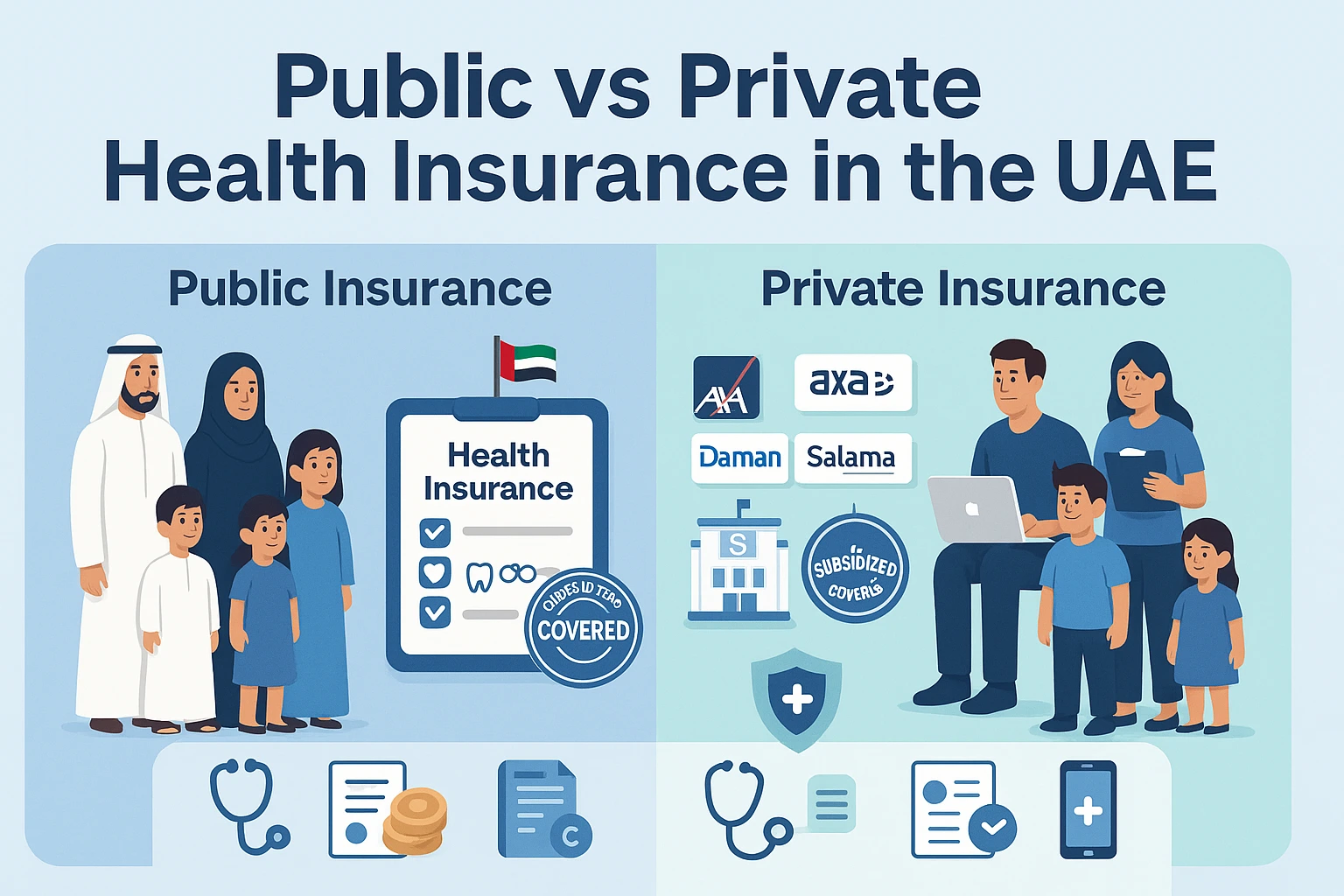 Public vs Private Health Insurance in the UAE