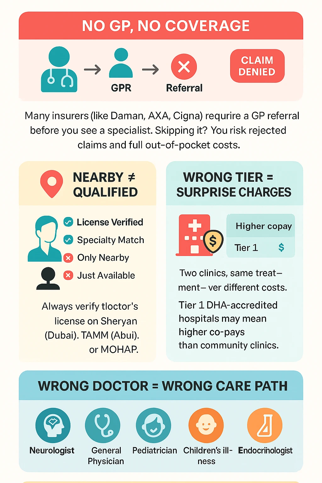 Common Mistakes to Avoid When Choosing a Doctor in UAE
