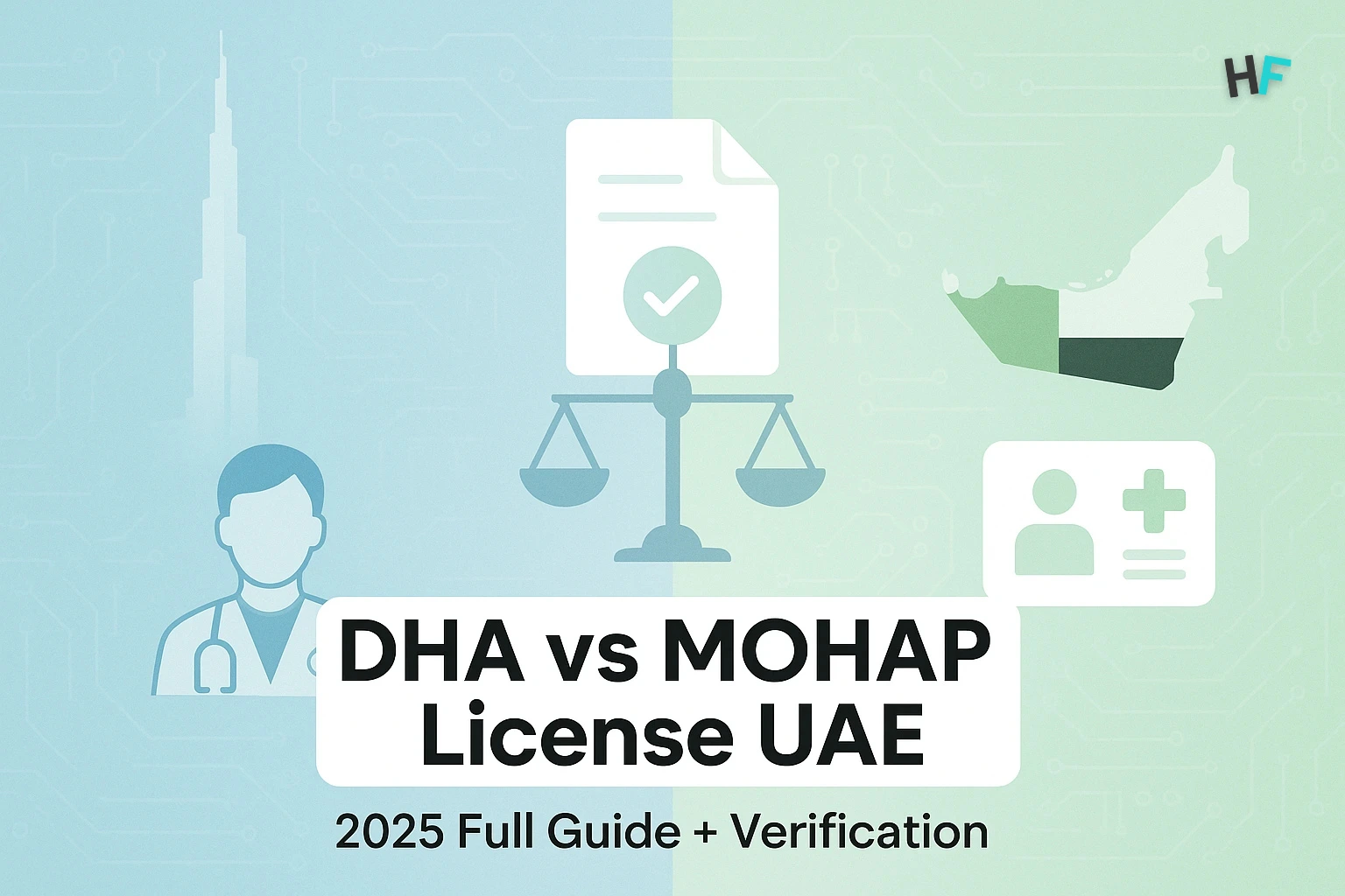 DHA vs MOHAP License UAE – Full Guide Verification