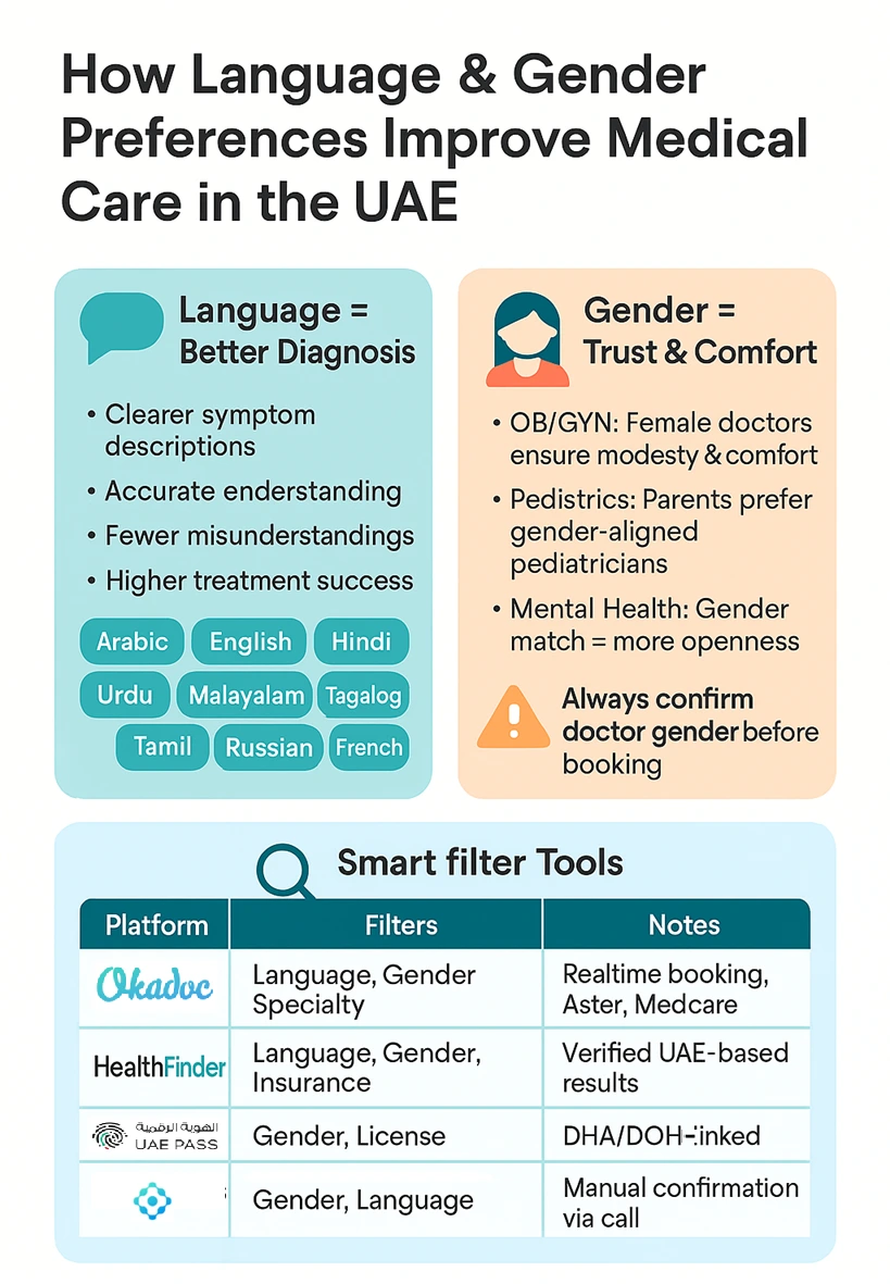 How Language & Gender Preferences Shape Better Medical Care in the UAE