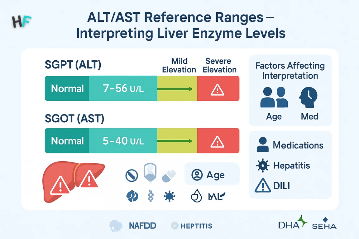 ALT / AST Reference Ranges – Interpreting Liver Enzyme Levels