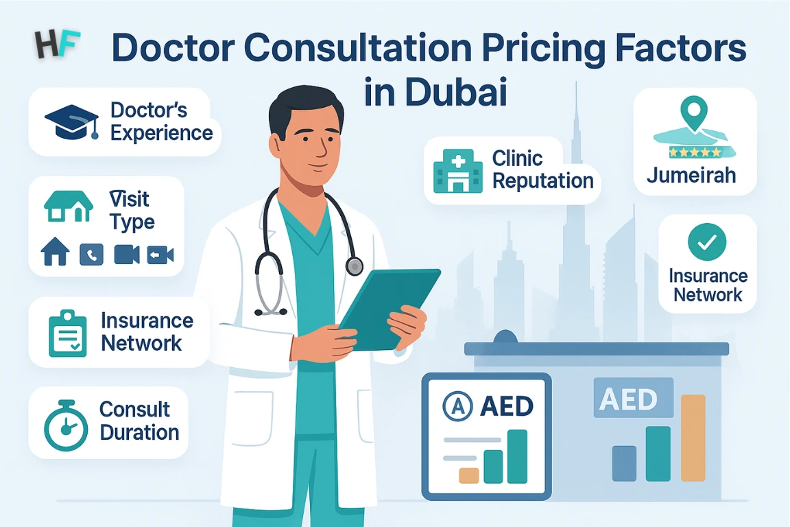 Doctor Consultation Pricing Factors in Dubai