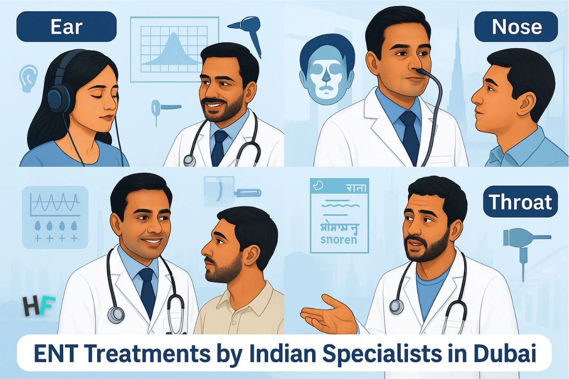 ENT Treatments by Indian Specialists in Dubai