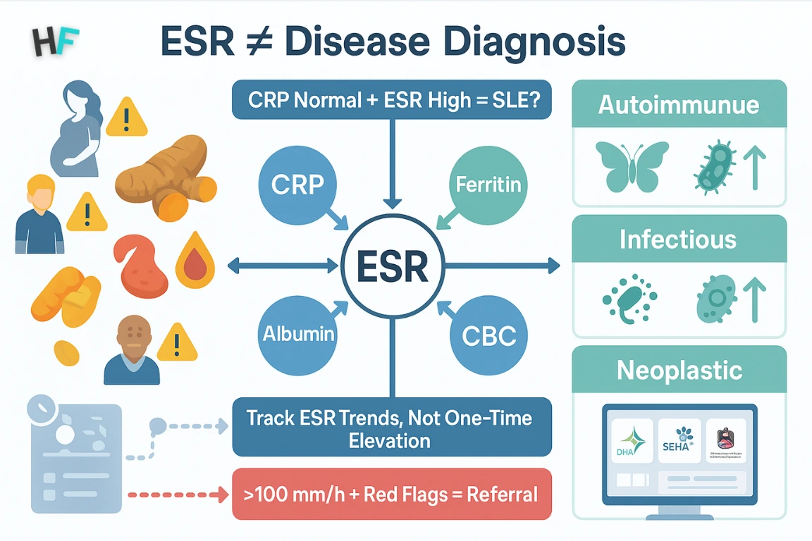 Modify Lifestyle Patterns to Support ESR Reduction