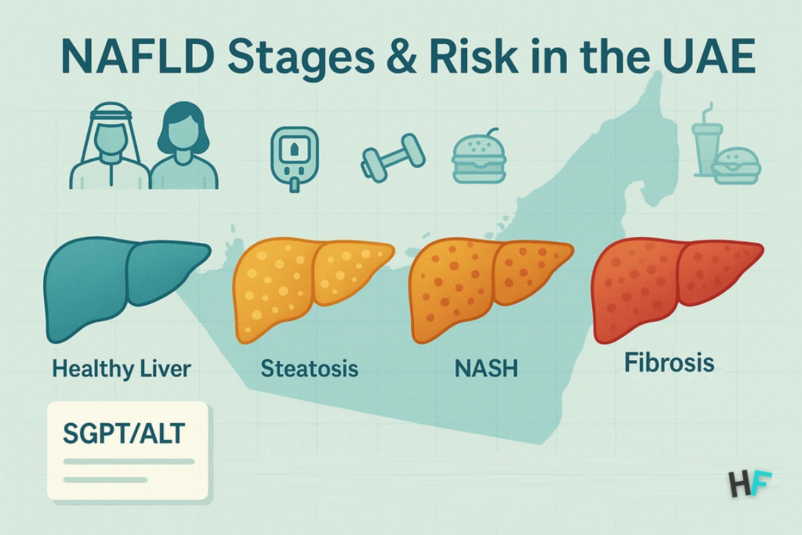 NAFLD Stages & Risk in the UAE