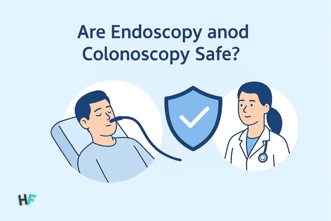 Are endoscopy and colonoscopy safe