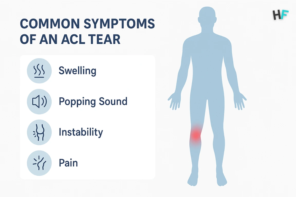 What are the Common Symptoms of an ACL Tear