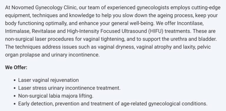 Novomed Obstetrics and Gynecology Center – Dubai Marina