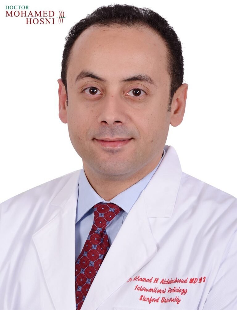 DR Mohamed Hosni Abdelmaksoud: interventional radiologist in Dubai / دكتور محمد حسني عبد المقصود – استشاري الاشعة التداخلية