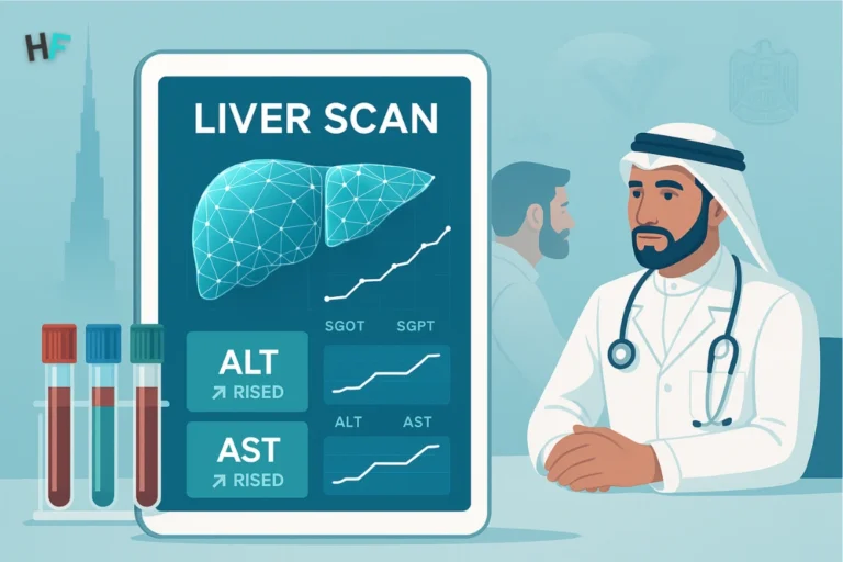 SGOT & SGPT Tests UAE 2025: ALT/AST Ratios, NAFLD Insights