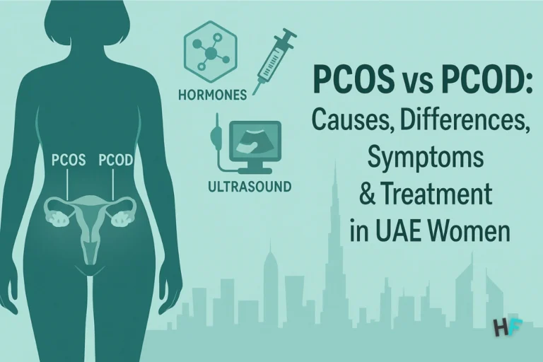 PCOS vs PCOD in 2025: Causes, Differences, Symptoms & Treatment in UAE Women