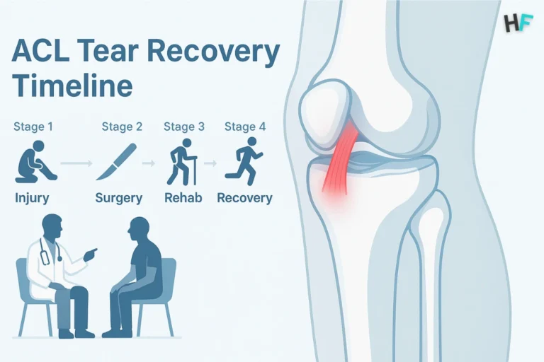 ACL Tear Recovery Timeline: Surgery, Rehab Stages, Physiotherapy & Return to Sports