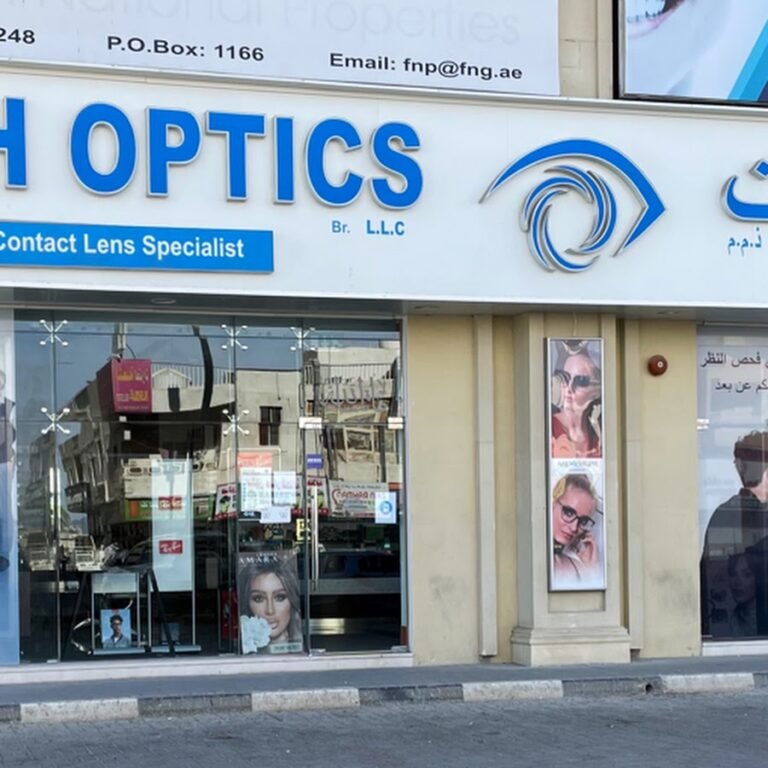 Al Falah Optics ZVE Fujairah – Vision Tests, Frames & Eye Care