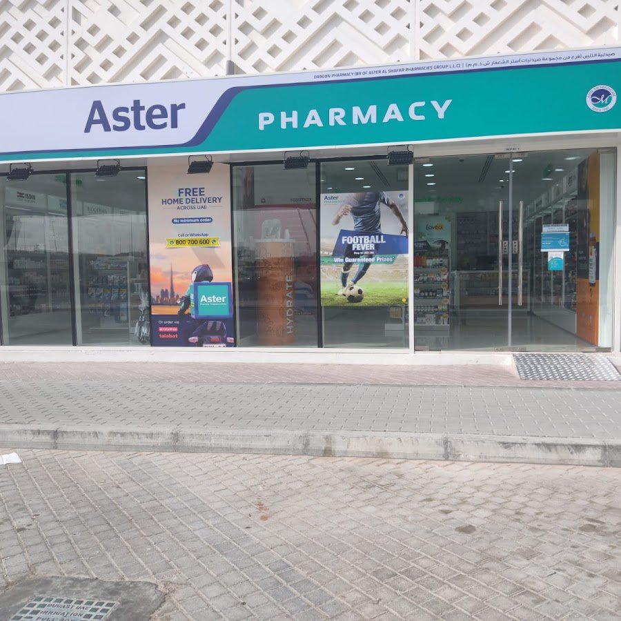 Aster Pharmacy – Azizi Farishta, Al Furjan (Dragon)