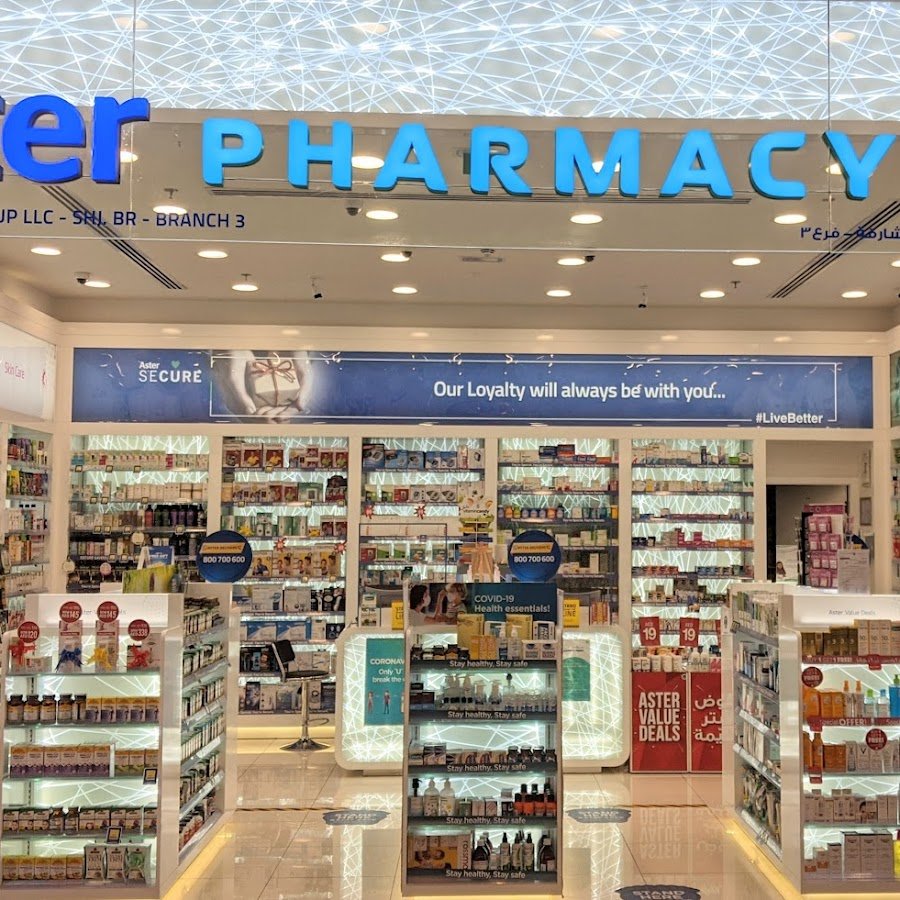 Aster Pharmacy – Sharjah City Centre