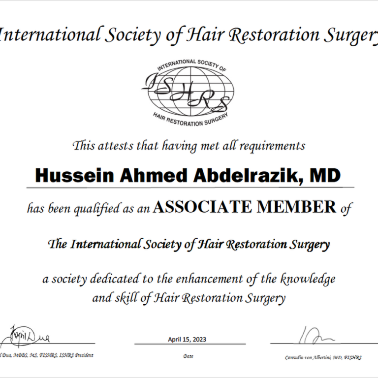 Dr. Hussein Abdelrazik Cosmetology & Dermatology Clinic in Al Reem Island | Best Hair Transplant Clinic in Abu Dhabi