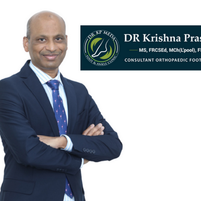 Dr. K P Meda | Podiatrist in Dubai | Foot Doctor Dubai | Bunion Surgery | Flat Foot | Heel Pain | Plantar Fasciitis