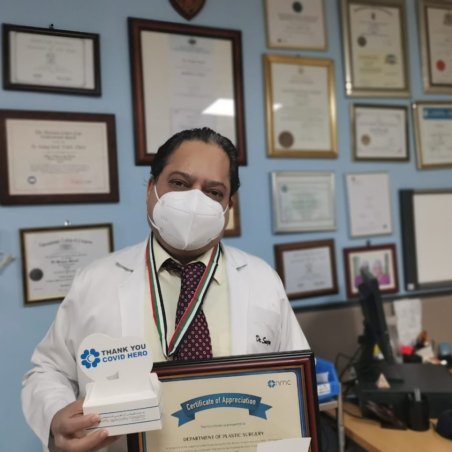 Dr Sanjay Saraf, Dept. of Plastic Surgery,Burn and Hand Surgery,NMC Speciality Hospital Al Nahda