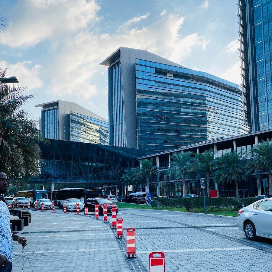 Sheikh Shakhbout Medical City Main Entrance