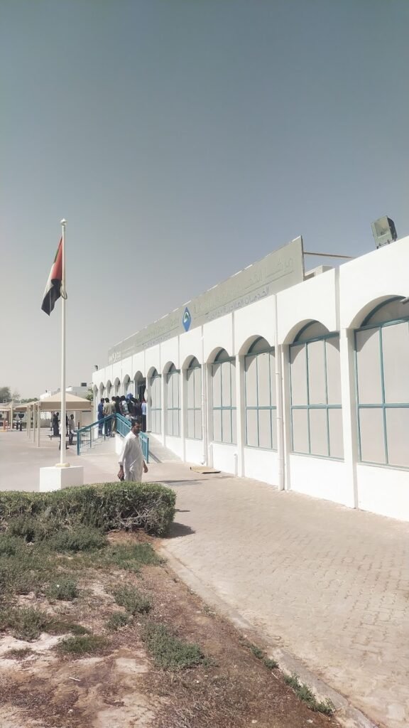 SEHA COVID-19 Drive-Through Screening Center – Madinat Zayed مركز صحة لخدمات كوفيد-19 من المركبة – مدينة زايد