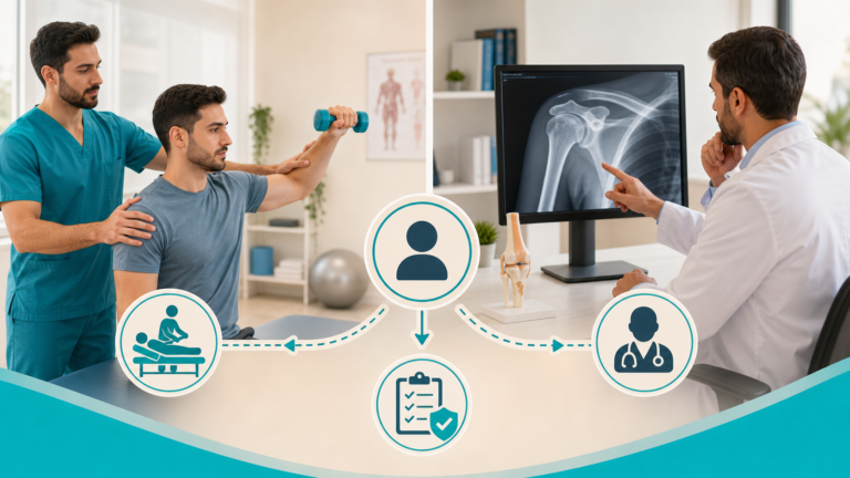 Physiotherapy vs Orthopedic Doctor in the UAE