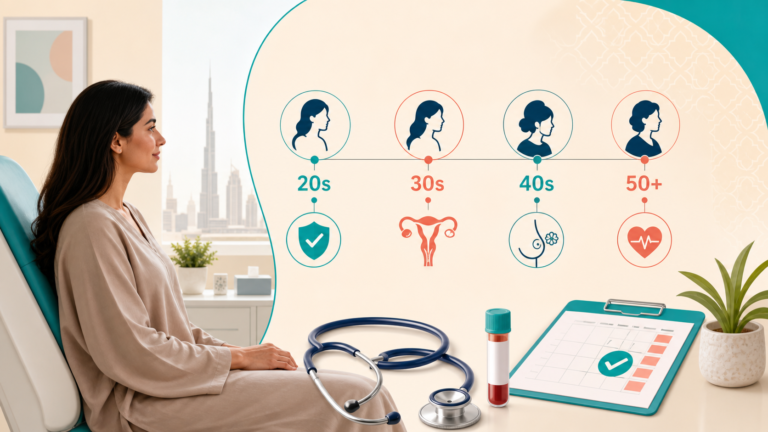 Women’s Health Checkups in the UAE by Age