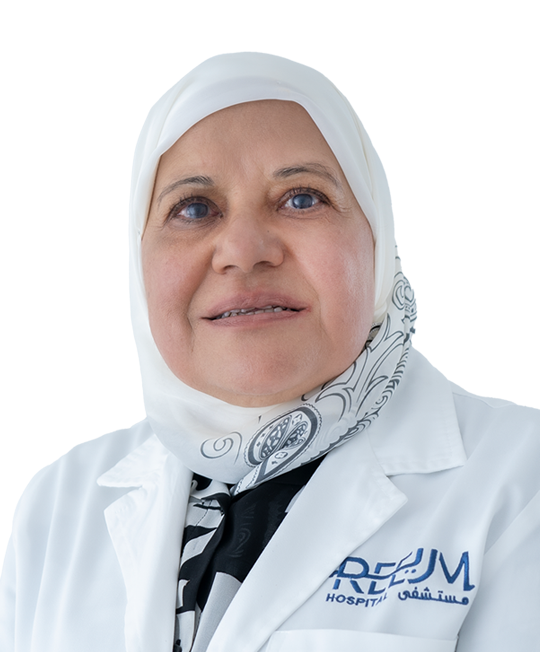 Dr. Elham Abdel Zaher | Dermatologist in Abu Dhabi | Reem Hospital