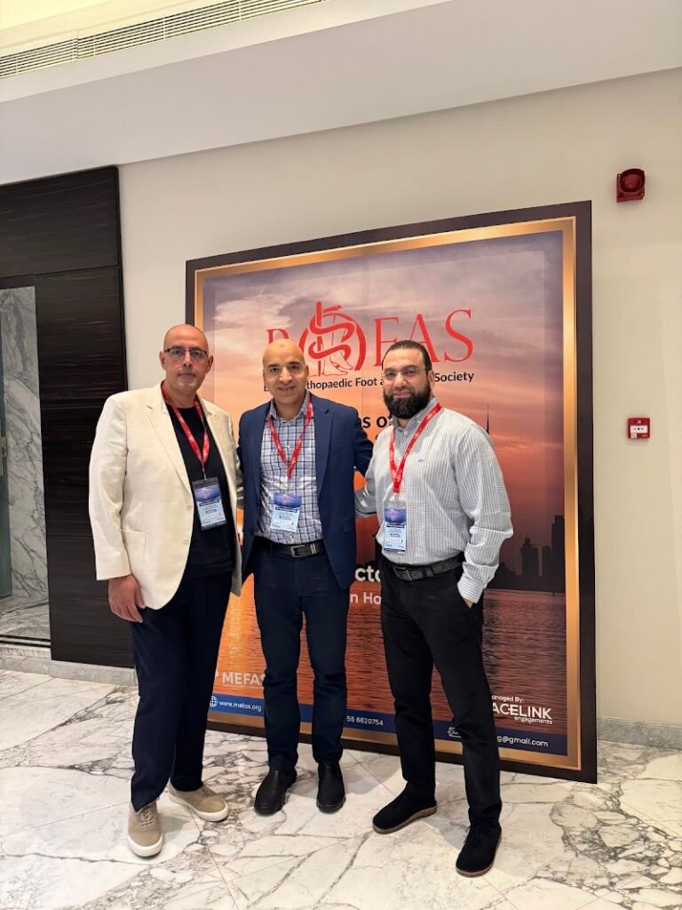 Dr. Mohamed Turky, (Consultant Foot& ankle orthopedic surgeon).